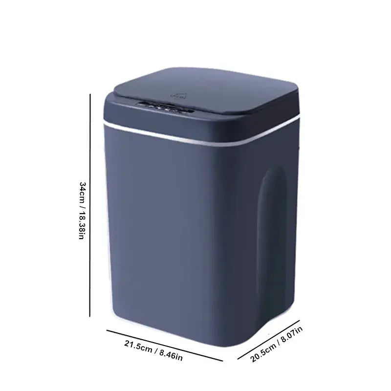 16L Automatic Sensor Trash Can Electric Touchless Smart Bin Kitchen Bathroom Waterproof Bucket Garbage With Lid Home Wastebasket